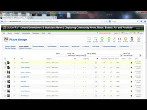 Joomla JoomGallery