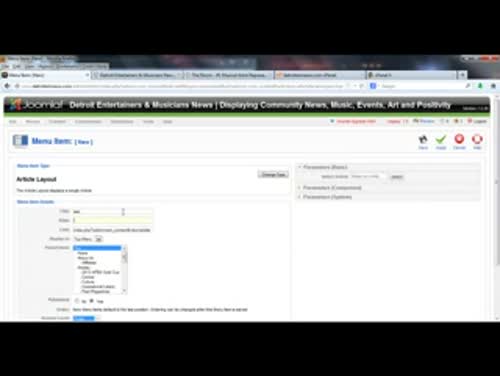 Joomla Menus Explained