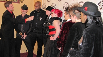 Red carpet interviews