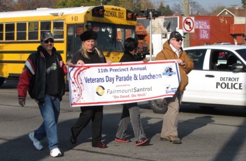 Inaugural DPD 11th  Precinct Veterans Day Luncheon and  Parade_10